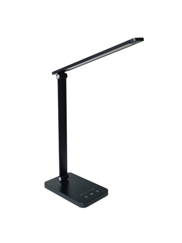 PANAN DISK FOLD SQ 6.5W CCT BK LEDV