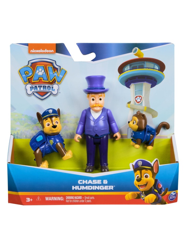 PATRULA CATELUSILOR SET FIGURINE EROI DE SALVARE CHASE SI HUMDINGER