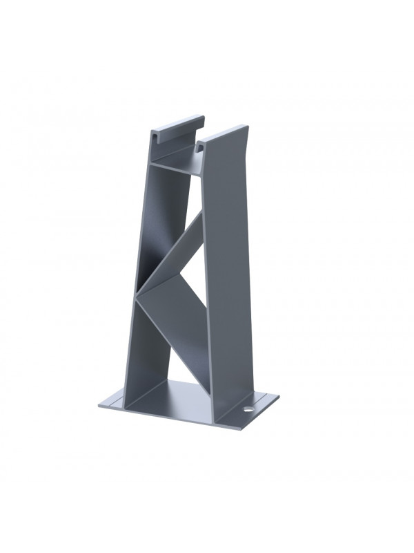 Picior spate pt sistem de montare acoperis plat 10° model " P"