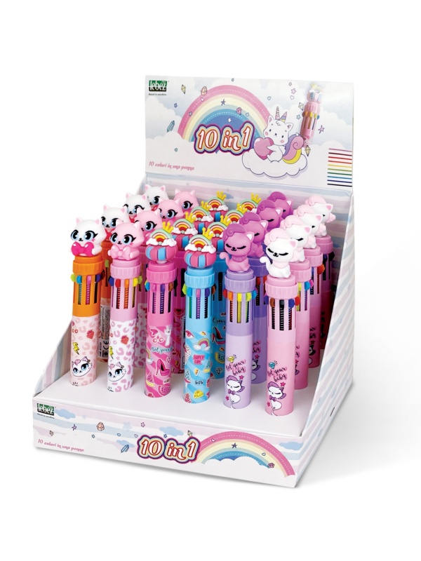 Pix multifunctional 10 culori in 1, 6 modele (24buc/display)