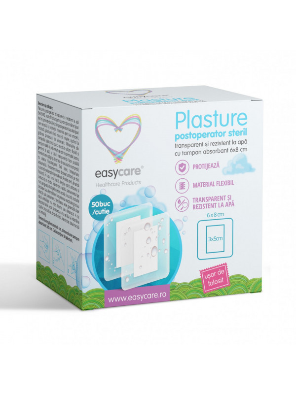 PLASTURE POSTOPERATOR STERIL 6X8CM