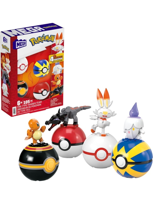 POKEMON MEGA SET 4 BILE ECHIPA DE FOC