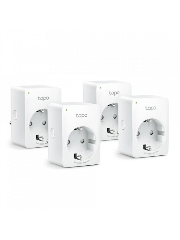 Priza TP-Link Wi-Fi Mini Smart Tapo P100, 4pack