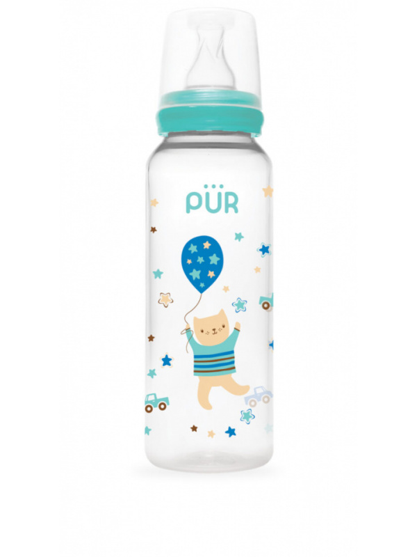 PUR 9013 – BIBERON CU DESEN +3 LUNI, 250ML