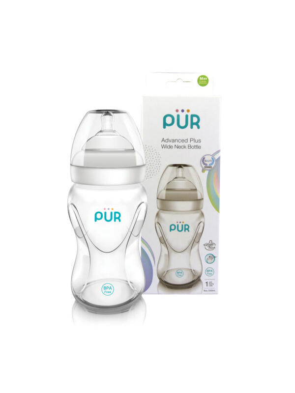 PUR 9811 – BIBERON ADVANCED PLUS CU GURA LARGA 150ML