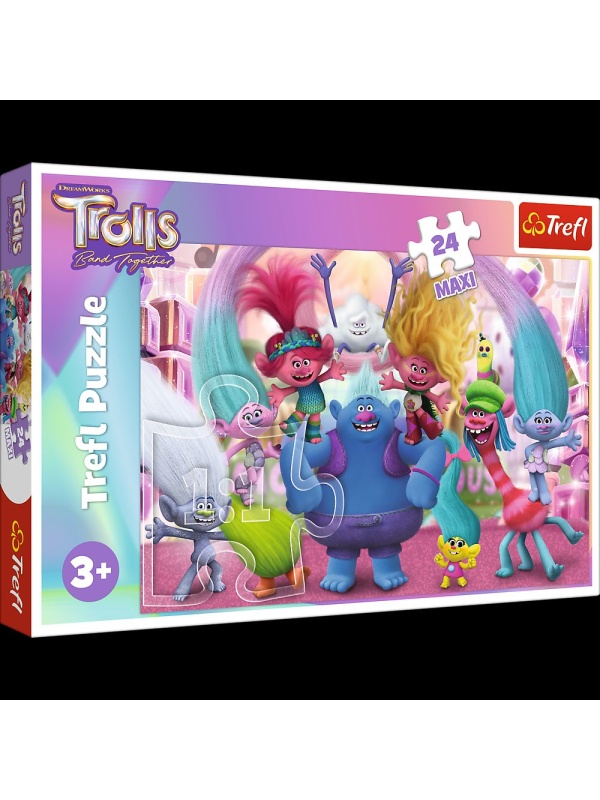 PUZZLE TREFL 24 MAXI IN LUMEA TROLILOR