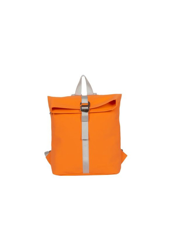 Rucsac new rebels mart-los angeles rolltop mini, dimensiuni 27/8/33 cm, culoare portocaliu neon