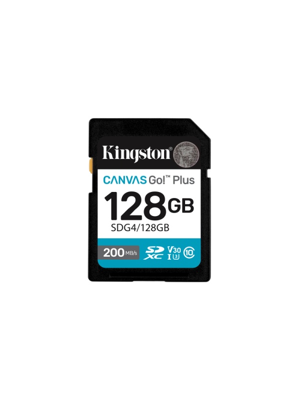 SD CARD KS 128GB CL10 UHS-I CANV GO PLUS