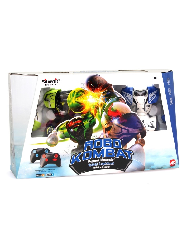SET 2 ROBOTI CU RADIOCOMANDA ROBO KOMBAT