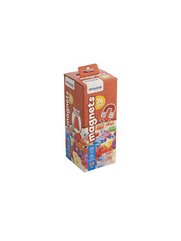 Set 66 litere mari magnetice - Miniland