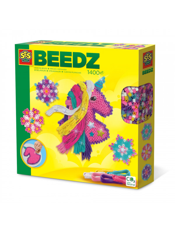 Set creativ Beedz - Margele de calcat Unicorn cu coama