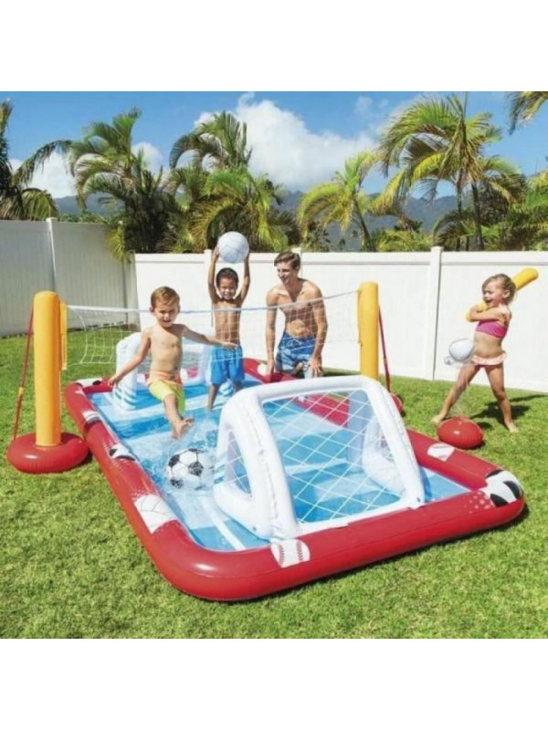 Set gonflabil de joaca pentru copii la balaceala Intex 470L - 325x267x102cm