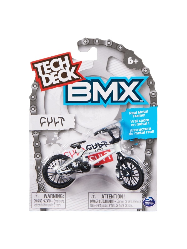 TECH DECK PACHET BICICLETA BMX FULT ALB