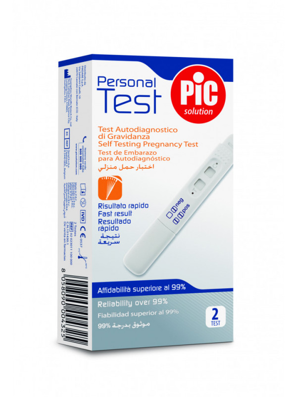 Test de sarcina rapid Personal Test PiC Solution 2 teste/cutie