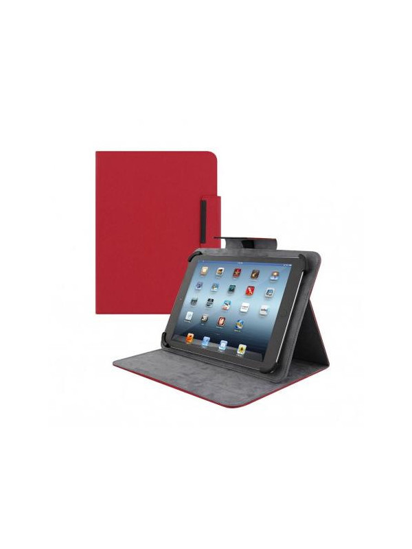 Tnb regular-univ folio case for 10" tablet pc-red