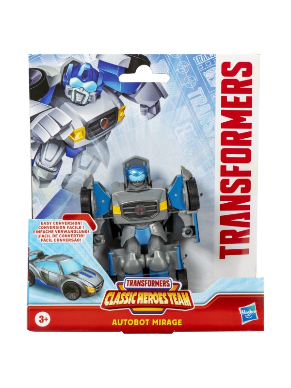 TRANSFORMERS CLASSIC HEROES TEAM ROBOT AUTOBOT MIRAGE TRANSFORMABIL