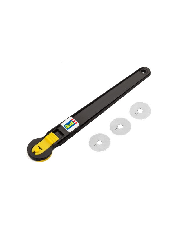 Unealta de gravare nituri pentru machete cu 4 discuri diferite