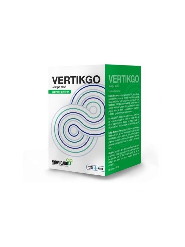 VERTIKGO SOLUTIE ORALA 50ML