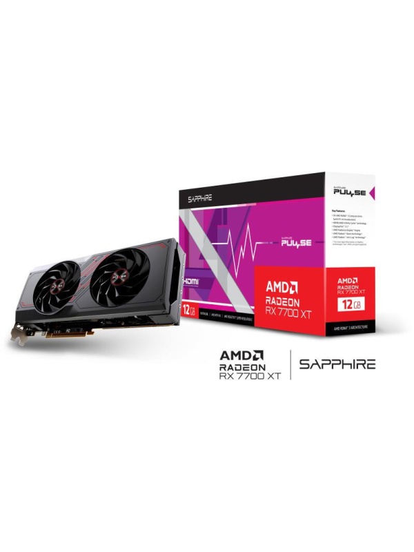 VGA SAPP PULSE AMD RADEON RX7700 XT 12GB