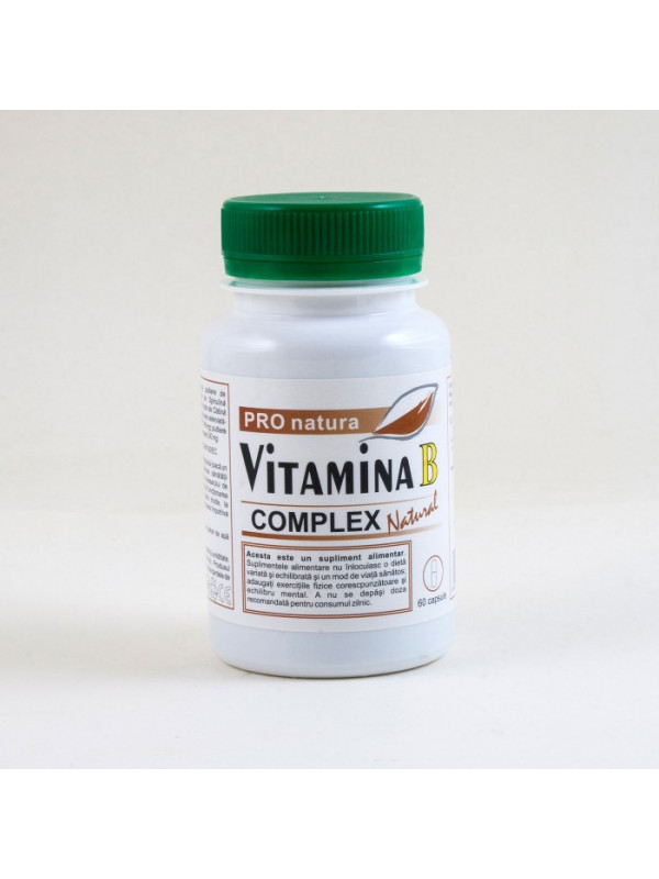 Vitamina b complex natural 60cps