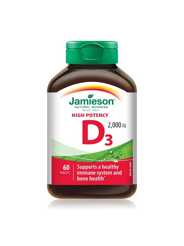 VITAMINA D3 2000UI 60CPR