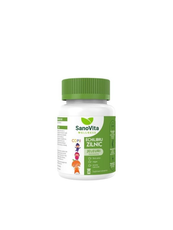 WELLNESS MULTIVITAMINE COPII ECHILIBRU ZILNIC 30BUC