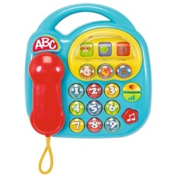 ABC TELEFON BEBE ALBASTRU - Img 2