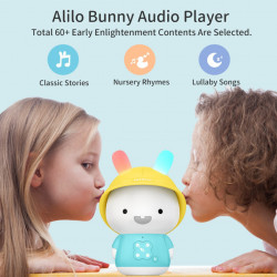 Alilo Baby Bunny - Iepuras interactiv cu povesti si cantece, albastru, RO/EN - Img 3