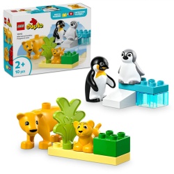 ANIMALE SALBATICE:PINGUINI&LEI,LEGO10442 - Img 3