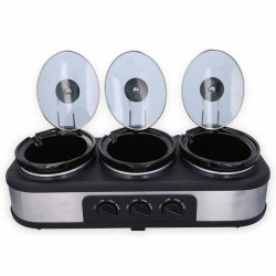 Aparat de gatit cu 3 boluri de 1,3l cu gatire lenta "Dunlop Slow Cooker XL" - Img 2