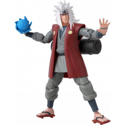 Bandai figurina naruto shippuden naruto jiriya 16.5cm