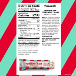 Barebells Protein Bar Baton Proteic Cu Aroma De Ciocolata Cu Menta, 55g - Img 4