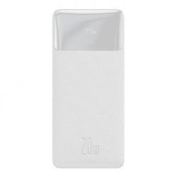 Bat. ext. Baseus Bipow 10000mAh 20W, alb - Img 1