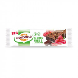 BATON MUSLI CIOCO NEAGRA&ZMEURA F GLUTEN&LACT 35GR