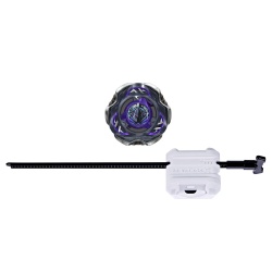 BEYBLADE X LET IT RIP SET LANSATOR SI ROATA DARK PERSEUS B 6-80W - Img 2
