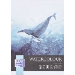 BLOC DESEN OXFORD WATERCOLOUR A4 20F 300G/MP FSCÂ® MIX70% COLECTIA ARTISTIC