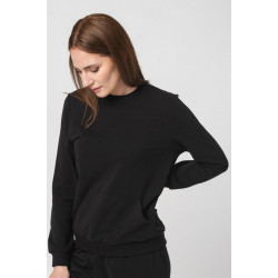 Bluza coton casual femei black-xl - Img 5