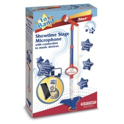 BONTEMPI MICROFON CU STATIV ALBASTRU - Img 1