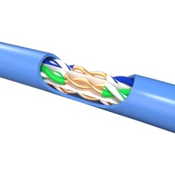 CABLU UTP CAT6 CUPRU 24AWG 305M EMTEX - Img 3