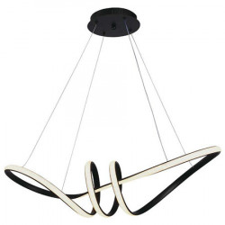 CANDELABRU LED 24W 3000K 72X30X100CM - NEGRU - Img 1