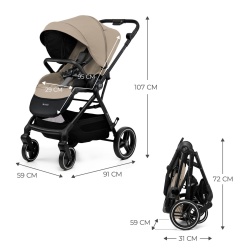 CARUCIOR SPORT KINDERKRAFT YOXI, BEIGE - Img 6