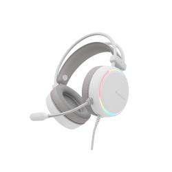 Casti cu fir Genesis Neon 613 G2 alb - Img 2