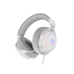 Casti cu fir Genesis Neon 764 alb - Img 9