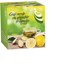 CEAI VERDE CU GHIMBIR SI LAMAIE 20DZ X 1,5GR