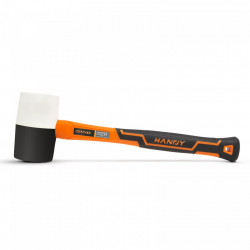 Ciocan cauciuc cu maner din fibra de sticla - 680 g - Img 1