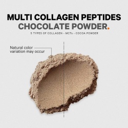Codeage Hydrolyzed Multi Collagen - 5 Types Collagen Peptides + Mct Oil , Colagen Hidrolizat Din 5 Surse Sub Forma De Peptide + Mct Oil , Cu Aroma De Ciocolata, 515 G - Img 5