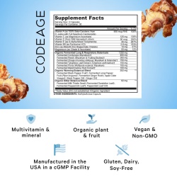 Codeage Lungs Vitamins, Formula Complexa Pentru Imbunatatirea Respiratiei, 90 Cps - Img 4