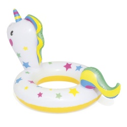 Colac de înot gonflabil - unicorn - 79 x 58 cm - Img 8