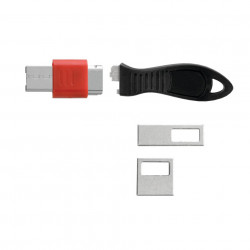 CONECTOR securitate KENSINGTON pt. portul USB, previne transferul de date neautorizat prin porturi USB, "K67913WW" - Img 1