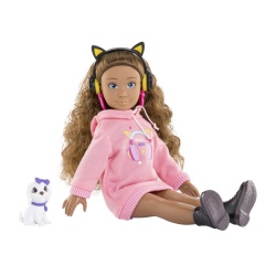 COROLLE SET MUZICA SI MODA PAPUSA MELODY 28CM - Img 6